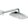 Картинка анонса товара «верхний душ hansgrohe raindance select e 300 2jet, белый/хром 27385400»