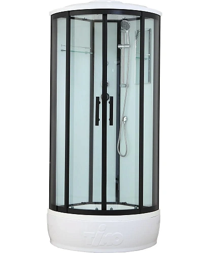 Душевая кабина Timo STANDART T-6680 B Black 80x80 Душевая кабина Timo STANDART T-6680 B Black 80x80