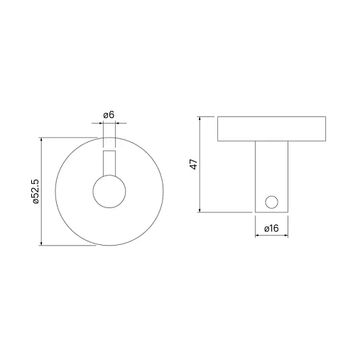 Крючок IDDIS Sena SENSB01i41 черный матовый Крючок IDDIS Sena SENSB01i41 черный матовый
