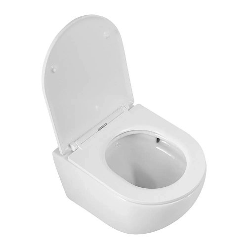 Унитаз подвесной CEZARES RELAX CZR-38088-49-TH-TOR/SC безободковый с сиденьем Унитаз подвесной CEZARES RELAX CZR-38088-49-TH-TOR/SC безободковый с сиденьем