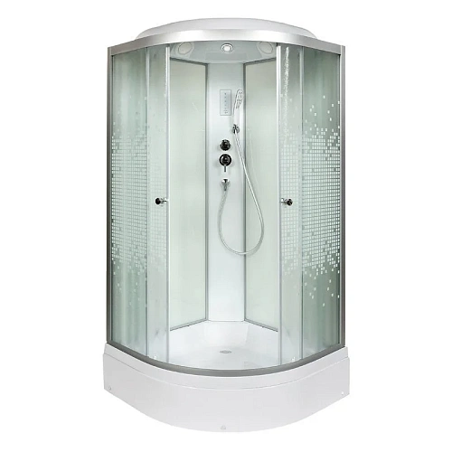 Душевая кабина Dto L790 (L790EL) 90x90 см с электрикой Душевая кабина Dto L790 (L790EL) 90x90 см с электрикой