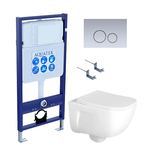 Комплект инсталляции Aquatek Standard INS-0000012 с крепежом KKI-0000002 клавишей смыва KDI-0000019 унитазом ДИВА AQ2012-00 с сиденьем микролифт SET Aquatek ДИВА-019 4в1 Комплект инсталляции Aquatek Standard INS-0000012 с крепежом KKI-0000002 клавишей смыва KDI-0000019 унитазом ДИВА AQ2012-00 с сиденьем микролифт SET Aquatek ДИВА-019 4в1