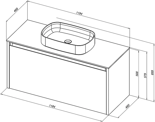 Тумба под раковину Allen Brau Fantasy 120 1.11006.PWM папирус матовый Тумба под раковину Allen Brau Fantasy 120 1.11006.PWM папирус матовый