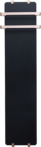 Полотенцесушитель электрический Allen Brau Infinity 160x44 00325633 с рейлингом 2.0 и креплением, медь брашированная Полотенцесушитель электрический Allen Brau Infinity 160x44 00325633 с рейлингом 2.0 и креплением, медь брашированная