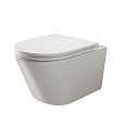 Унитаз подвесной Ceramica Nova Trend 111010 безободковый, с сиденьем SoftClose Унитаз подвесной Ceramica Nova Trend 111010 безободковый, с сиденьем SoftClose