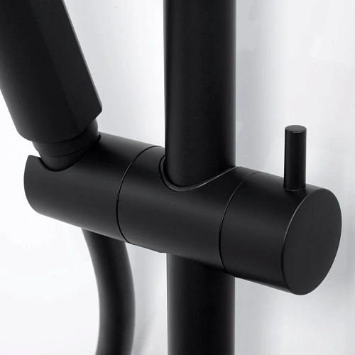 Душевая система WasserKRAFT A11401 Thermo с термостатом черный/хром Душевая система WasserKRAFT A11401 Thermo с термостатом черный/хром