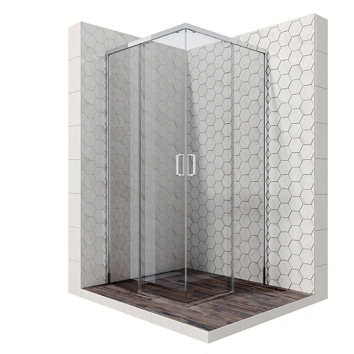 Душевой уголок Ambassador Queen 11011104 (900x900x2000) Душевой уголок Ambassador Queen 11011104 (900x900x2000)