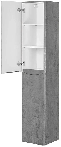Шкаф-пенал Vincea Paola VSC-2P170BT-L 1700x350x350, Beton, левый Шкаф-пенал Vincea Paola VSC-2P170BT-L 1700x350x350, Beton, левый