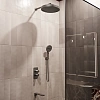Душевая система Vincea Domus VSFW-5DM1GM встраиваемый, вороненая сталь