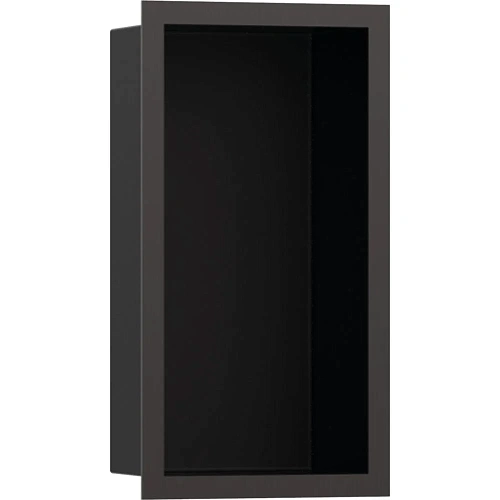 Настенный короб Hansgrohe XtraStoris Individual с дизайнерской рамой 30х15х10 см 56095340, шлифованн Настенный короб Hansgrohe XtraStoris Individual с дизайнерской рамой 30х15х10 см 56095340, шлифованн