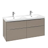 Тумба под раковину Villeroy &amp; Boch Subway 3.0 с подсветкой Taupe / Taupe C568L0VM