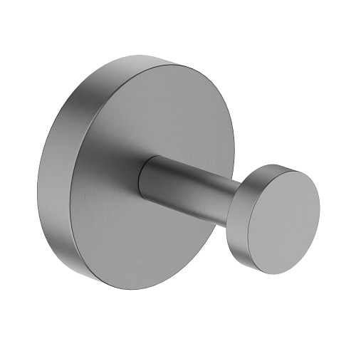 Крючок Aquatek Бетта AQ4601BGM черный хром шлифованный Крючок Aquatek Бетта AQ4601BGM черный хром шлифованный