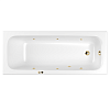 Картинка анонса товара «акриловая ванна whitecross vibe 180x75 &quot;soft&quot; золото гидромассажная 0105.180075.100.soft.gl»