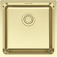 Кухонная мойка Paulmark YUNI 44 UN YU44-LG, светлое золото, 440х440мм Кухонная мойка Paulmark YUNI 44 UN YU44-LG, светлое золото, 440х440мм