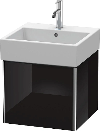 Тумба под раковину Duravit XSquare XS409204040 подвесная 48 см черный глянцевый Тумба под раковину Duravit XSquare XS409204040 подвесная 48 см черный глянцевый