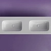 Раковина Ceramica Nova Grace CN7022wx мебельная 1410x457x137 с двумя чашами без отверстий под смеситель белый Раковина Ceramica Nova Grace CN7022wx мебельная 1410x457x137 с двумя чашами без отверстий под смеситель белый