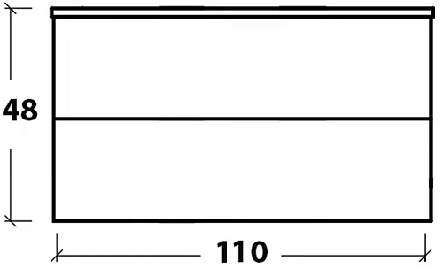Тумба под раковину Armadi Art NeoArt 831-110-BW 110смx48 (52) BLACK WOOD Тумба под раковину Armadi Art NeoArt 831-110-BW 110смx48 (52) BLACK WOOD