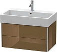 Тумба под раковину Duravit XSquare XS419506161 подвесная 78 см Коричнево-оливковый глянцевый Тумба под раковину Duravit XSquare XS419506161 подвесная 78 см Коричнево-оливковый глянцевый