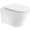 Унитаз подвесной Boheme AVVA 973-SET-MW белый матовый c крышкой Унитаз подвесной Boheme AVVA 973-SET-MW белый матовый c крышкой