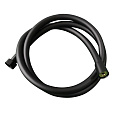 Детальная картинка товара «душевой шланг abber af0021b 150 см, черный матовый»