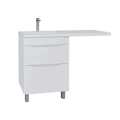 Тумба под раковину GROSSMAN ВИЛАР-60 под стиральную машину белая (ум. Камилла-120) напольная 126011 Тумба под раковину GROSSMAN ВИЛАР-60 под стиральную машину белая (ум. Камилла-120) напольная 126011