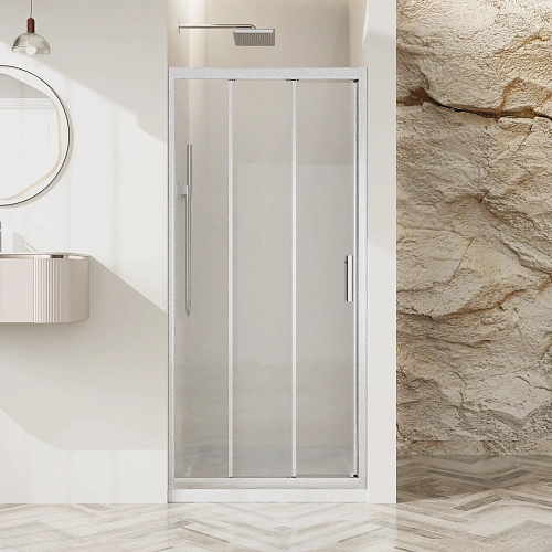 Душевая дверь BelBagno UNO-195-BF-3-120-C-IN 120 см, профиль сатин, стекло прозрачное Душевая дверь BelBagno UNO-195-BF-3-120-C-IN 120 см, профиль сатин, стекло прозрачное