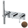 Смеситель для душа Remer Atelier AL97D3WBBR, бронза масляная