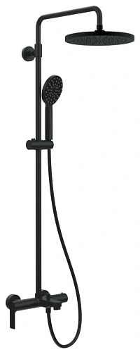 Душевая система Remer Energy EY34A8MPMD25NO, черный матовый Душевая система Remer Energy EY34A8MPMD25NO, черный матовый