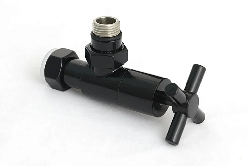 Вентиль Сунержа угловой крест G 1/2 НР х G 3/4 НГ 9005-1408-1234 RAL 9005 Глубокий черный Вентиль Сунержа угловой крест G 1/2 НР х G 3/4 НГ 9005-1408-1234 RAL 9005 Глубокий черный