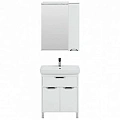 Комплект мебели Aquanet Гретта 70 New белый (1 ящик, 2 дверцы) 00239431 Комплект мебели Aquanet Гретта 70 New белый (1 ящик, 2 дверцы) 00239431