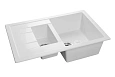 Кухонная мойка GranFest Quadro Q-775 KL иней иней Кухонная мойка GranFest Quadro Q-775 KL иней иней