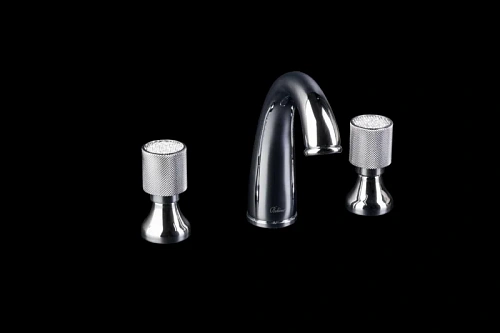 Смеситель для раковины Boheme ROYAL CRYSTAL 277-Royal/CRST Black хром на 3 отверстия Смеситель для раковины Boheme ROYAL CRYSTAL 277-Royal/CRST Black хром на 3 отверстия