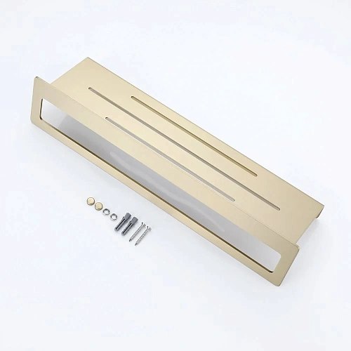 Полотенцедержатель Raglo R340.04.03 400x103x82мм сатин золотой Полотенцедержатель Raglo R340.04.03 400x103x82мм сатин золотой