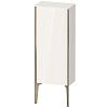 Картинка анонса товара «шкаф-пенал duravit xviu xv1305rb122 89 см белый/шампань»