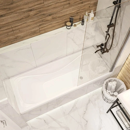 Акриловая ванна DIWO Самара 165x70 прямоугольная, пристенная, российская, с ножками 506658 Акриловая ванна DIWO Самара 165x70 прямоугольная, пристенная, российская, с ножками 506658