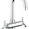 Смеситель для раковины GROHE Atrio Ypsilon с донным клапаном, хром (21019000) Смеситель для раковины GROHE Atrio Ypsilon с донным клапаном, хром (21019000)