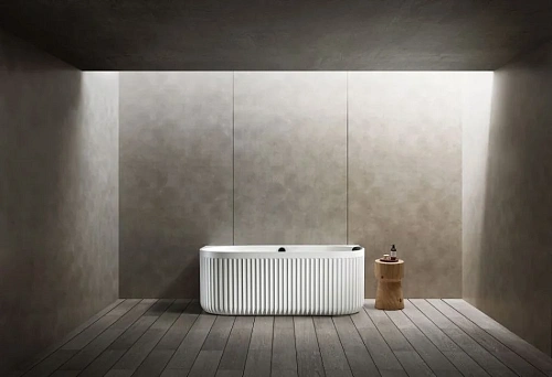 Ванна из искусственного камня ABBER AM9916 170x80 универсальная, белая матовая, композитный камень Rock Ванна из искусственного камня ABBER AM9916 170x80 универсальная, белая матовая, композитный камень Rock