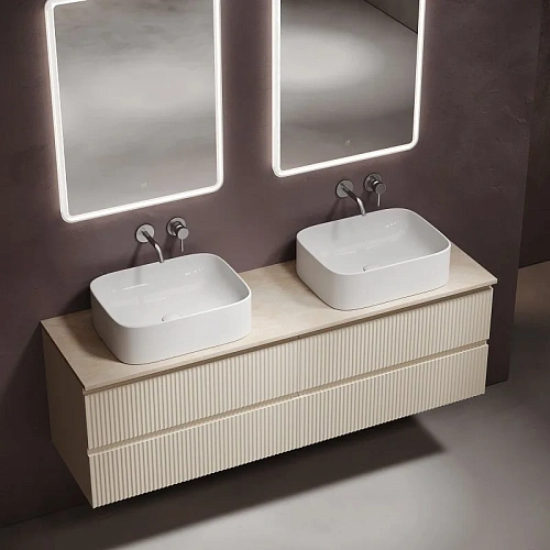 Столешница Sancos Kreman TT160A2X из керамогранита 1600х460 c отверстием под смеситель Столешница Sancos Kreman TT160A2X из керамогранита 1600х460 c отверстием под смеситель