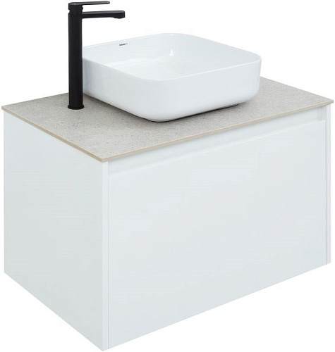 Тумба под раковину Aquanet Nova Lite 75 белый (1 ящик) 00242275 Тумба под раковину Aquanet Nova Lite 75 белый (1 ящик) 00242275