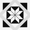 Картинка анонса товара «керамогранит cersanit stream геометрия белый 29,8x29,8 sm4a053»
