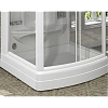 Душевая кабина Radomir Диана 108х118 1-05-1-0-0-0641 поддон с каркасом и сифоном, функция Пар, FM-приемник, освещение, вентиляция, профиль белый Душевая кабина Radomir Диана 108х118 1-05-1-0-0-0641 поддон с каркасом и сифоном, функция Пар, FM-приемник, освещение, вентиляция, профиль белый