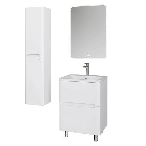 Тумба под раковину GROSSMAN АДЕЛЬ-НОРМА-60 см белая (ум. Aдель-60) напольная 106039 Тумба под раковину GROSSMAN АДЕЛЬ-НОРМА-60 см белая (ум. Aдель-60) напольная 106039