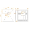 Душевой поддон RGW STONE TRAY-W 900x1000 прямоугольный 14152910-01-11 Душевой поддон RGW STONE TRAY-W 900x1000 прямоугольный 14152910-01-11
