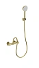 Смеситель для душа Wonzon &amp; Woghand с термостатом, брашированное золото (WW-B1005-A-BG)