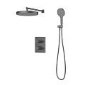 Душевая система IDDIS Duna (DUNGM0Ti67) с термостатом, графит матовый Душевая система IDDIS Duna (DUNGM0Ti67) с термостатом, графит матовый