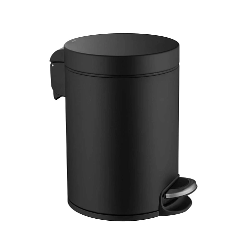 Ведро для мусора Aquatek AQ4991MB черный матовый Ведро для мусора Aquatek AQ4991MB черный матовый