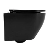 Унитаз подвесной BelBagno COLORATO черный BB062CHR-MB/BB062SC-MB безободковый с сиденьем Унитаз подвесной BelBagno COLORATO черный BB062CHR-MB/BB062SC-MB безободковый с сиденьем