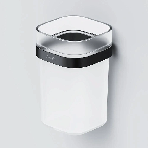 Стакан AM.PM Func A8F34322 стеклянный, черный Стакан AM.PM Func A8F34322 стеклянный, черный