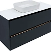 Тумба под раковину Allen Brau Activity 120 1.34007.AM антрацит матовый/черный брашированный Тумба под раковину Allen Brau Activity 120 1.34007.AM антрацит матовый/черный брашированный
