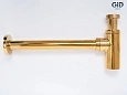 Сифон для раковины Gid G-64GD 75506S золотой Сифон для раковины Gid G-64GD 75506S золотой